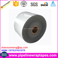 0,75 mm espesor de bitumen caucho tubería cinta de embalaje con el respaldo de PVC